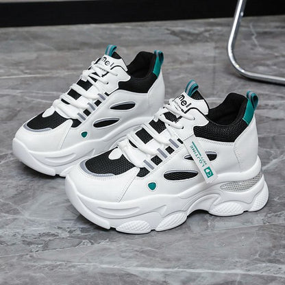 Lettering Platform Sneakers