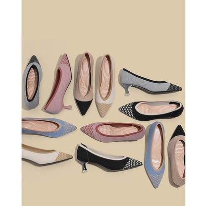 Pumps Pointed Kitten-Heel