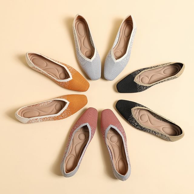 Tone Woven Flats Two