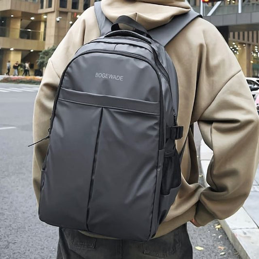 Lettering Multi-Pocket Backpack