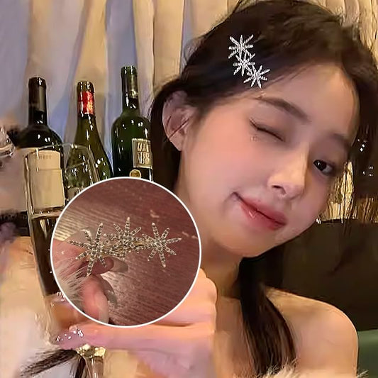 Rhinestone Clip Star Hair