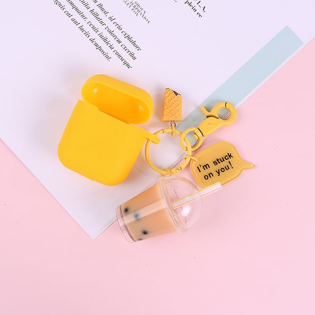 Bubble Tea Resin Keyring