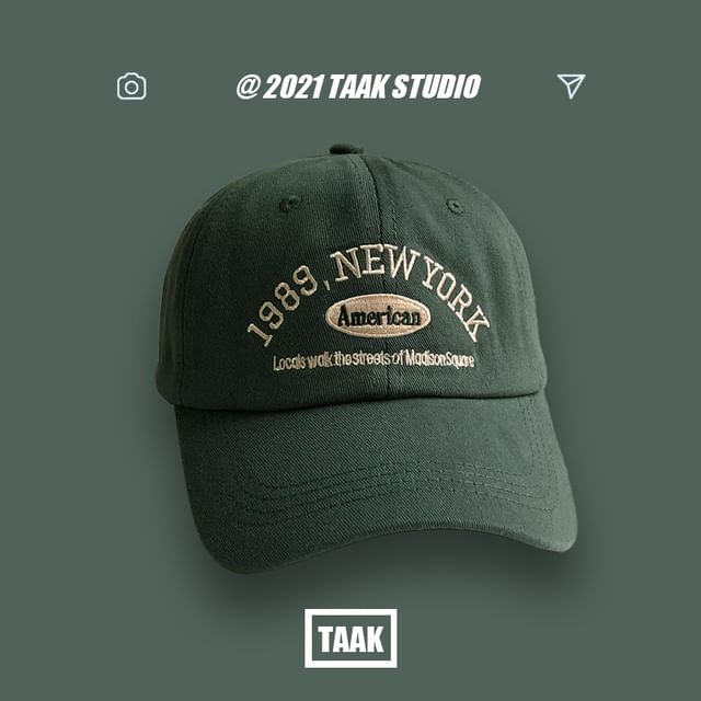 Baseball Cap Lettering