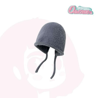 Knit Plain Hat Cloche