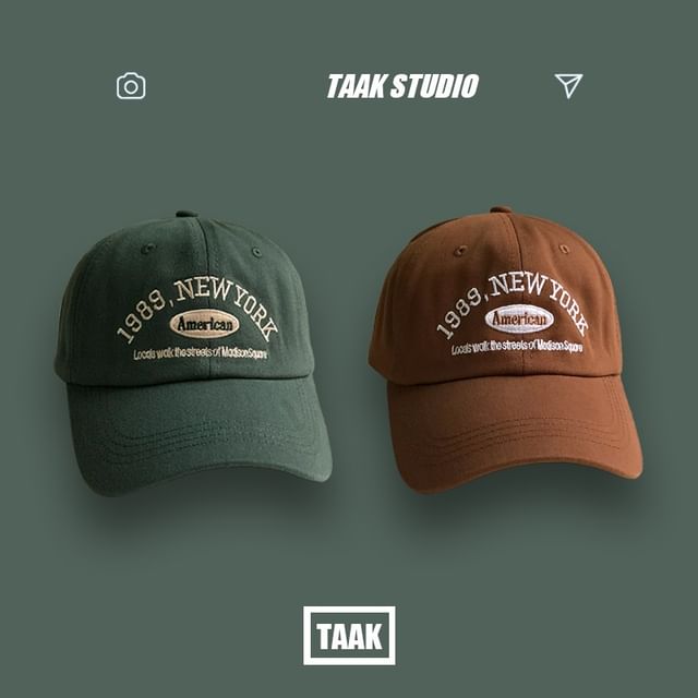 Baseball Cap Lettering