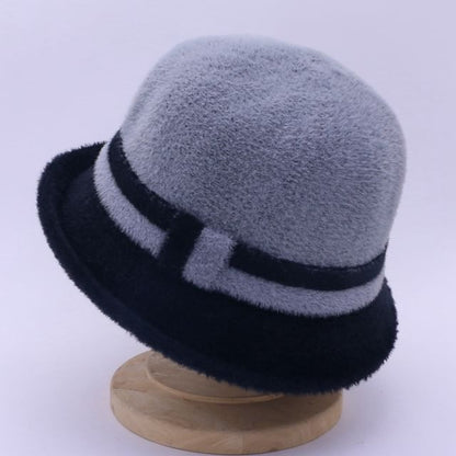 Hat Two Tone Cloche