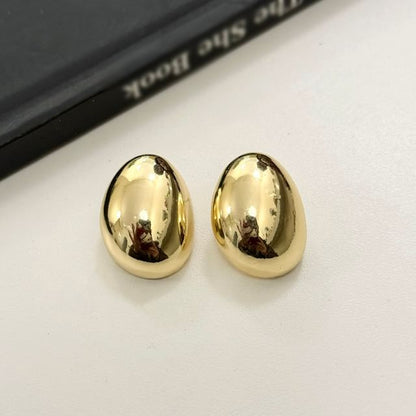 Alloy Thick Drop Earring