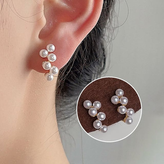 Pearl Cuff Ear Faux Alloy