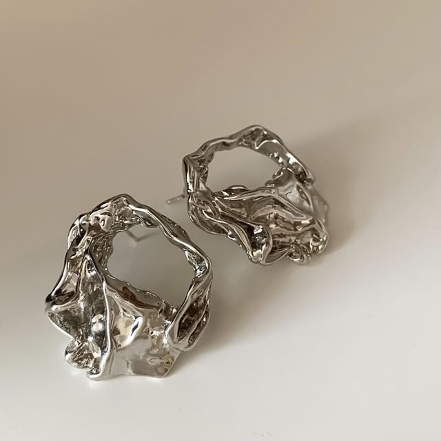 Silver Tone Earring (Various Designs)