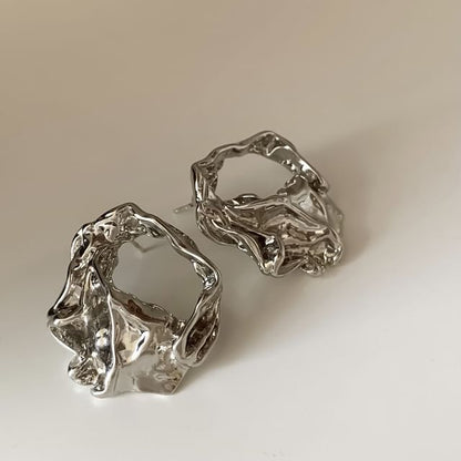 Silver Tone Earring (Various Designs)