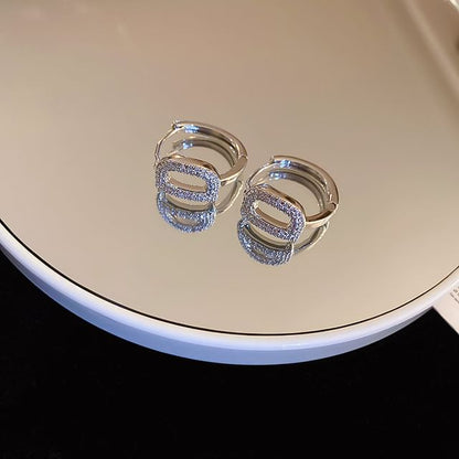 Silver Tone Earring (Various Designs)