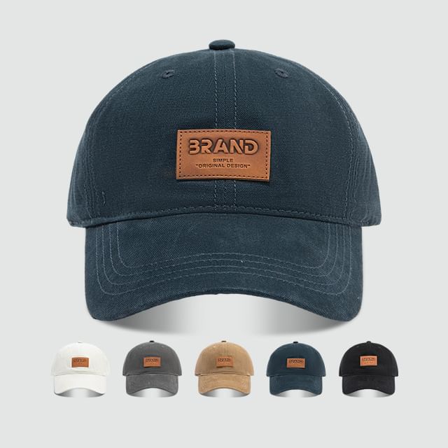 Cap Applique Lettering Baseball