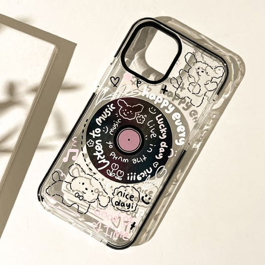 Record Animal Case Vinyl Phone