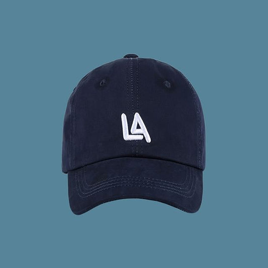 Lettering Embroidered Baseball Cap