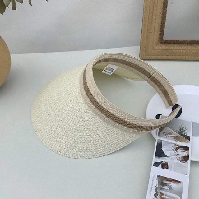 Straw Panel Visor