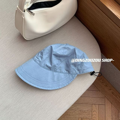 Plain Drawstring Cap