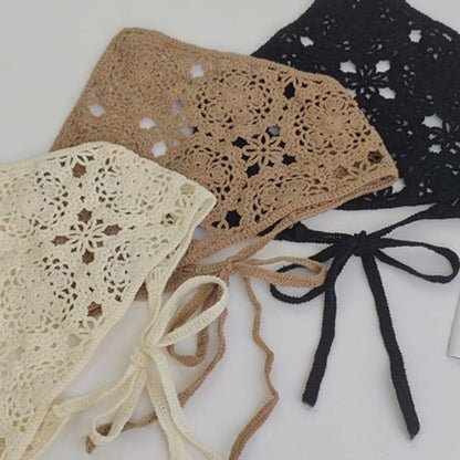 Crochet Knit Headkerchief