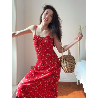 Spaghetti Strap Floral Sundress (Various Designs)