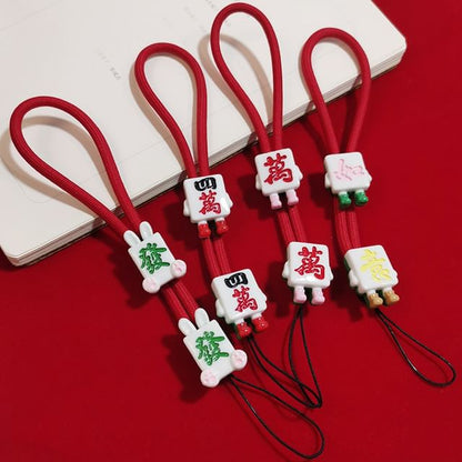 Mahjong Wrist Phone Strap