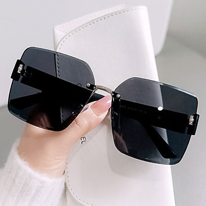 Square Frameless Sunglasses