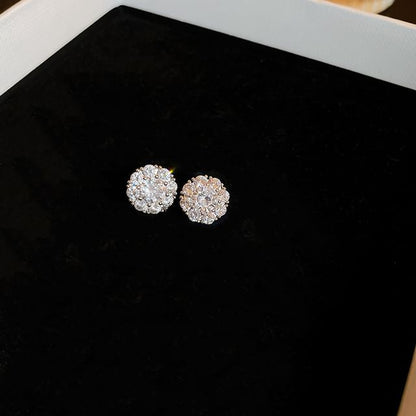 Rhinestone Drop Earring / Stud Earring