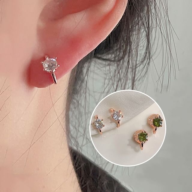 Cuff Alloy Ear Rhinestone