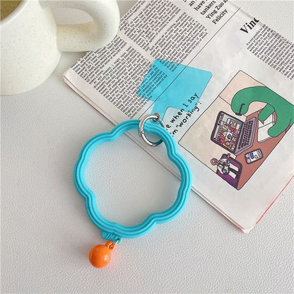 Wavy Hoop Phone Strap with Lanyard Pad