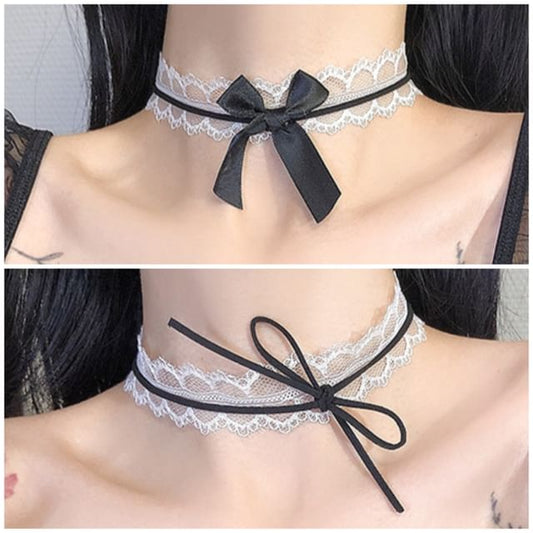 Choker Bow Lace