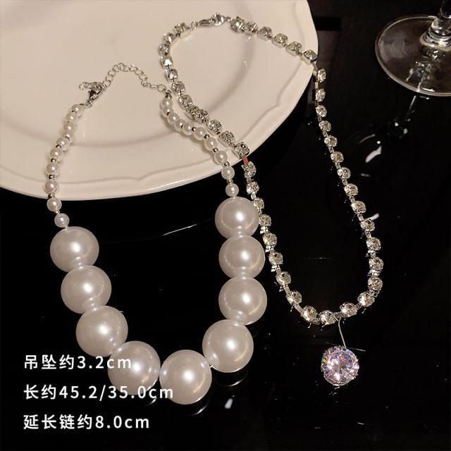 Pendant Alloy Choker (Various Designs)