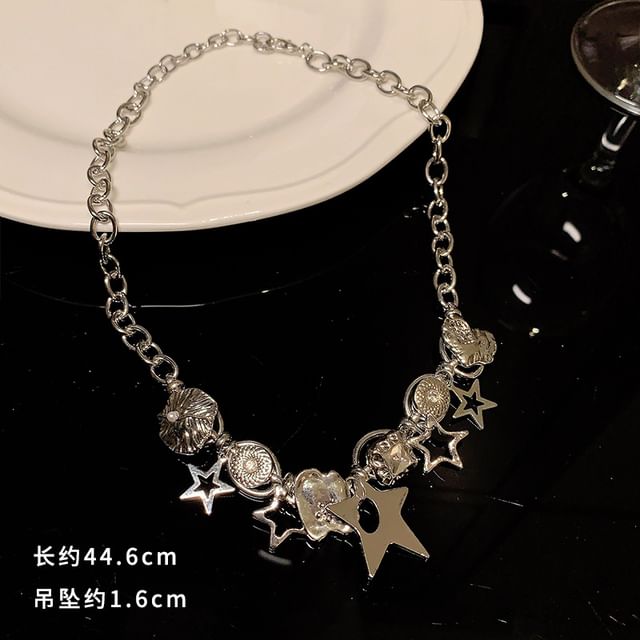 Pendant Alloy Choker (Various Designs)