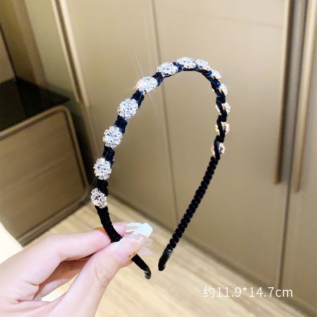 Embellished Alloy Headband (Various Designs)