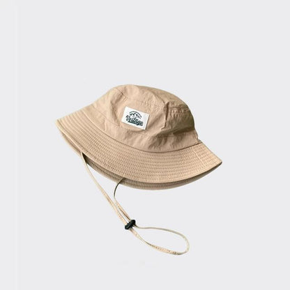 Lettering Applique Bucket Hat