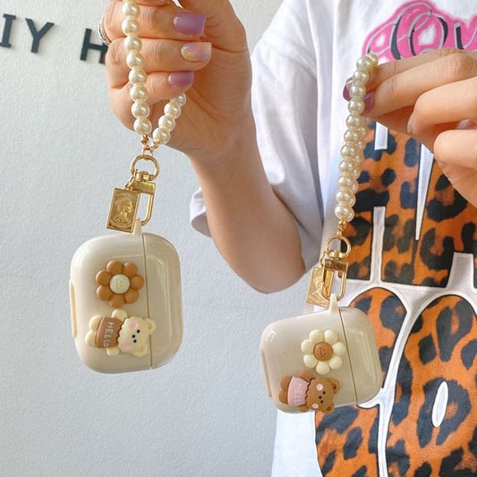 / Pro Floral Skin Earphone AirPods Bear Case