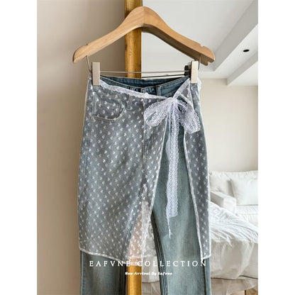 Lace Skirt Apron (Various Half Designs)