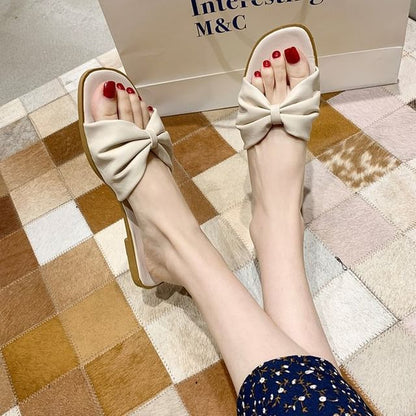 Bow Slide Sandals