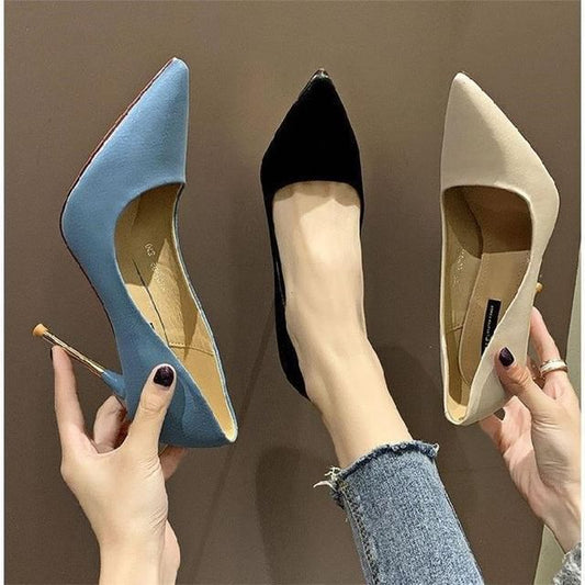 Pointed Stiletto Pumps