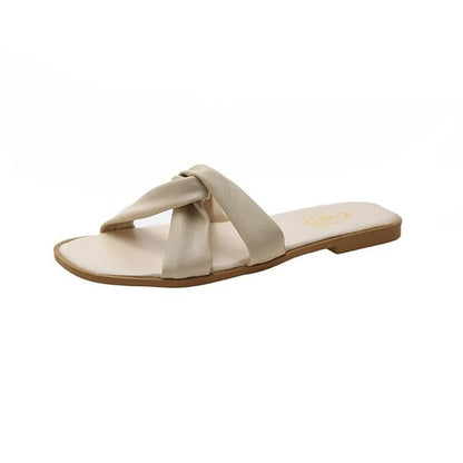 Bow Slide Sandals