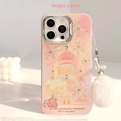 Castle Pom Pom Phone Case