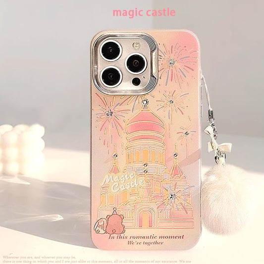 Castle Pom Pom Phone Case