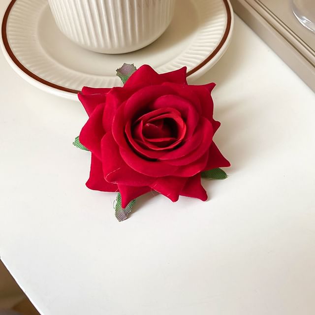 Rose Hair Clip