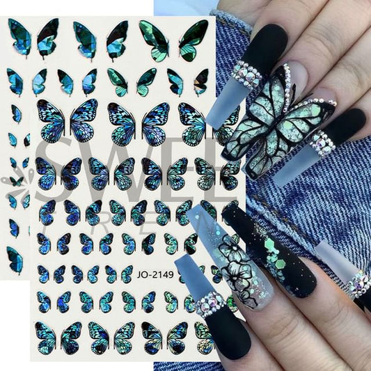 Butterfly Nail Art Sticker