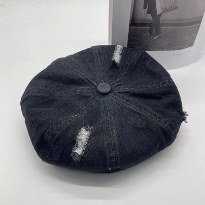 Beret Denim Distressed