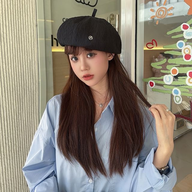 Plain Beret Cotton