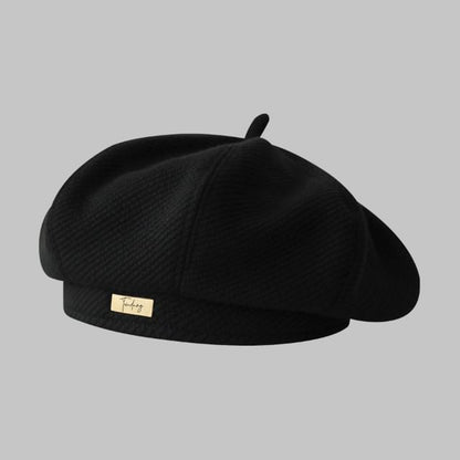 Plain Applique Beret