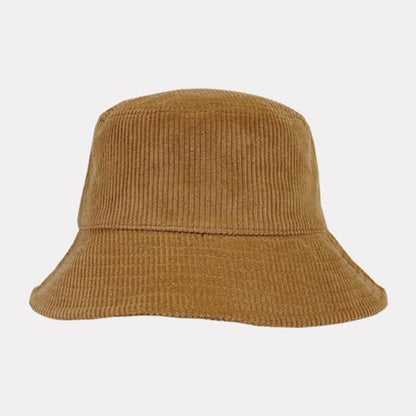 Plain Corduroy Bucket Hat