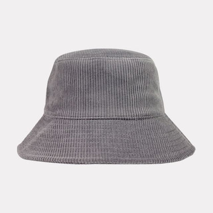 Plain Corduroy Bucket Hat