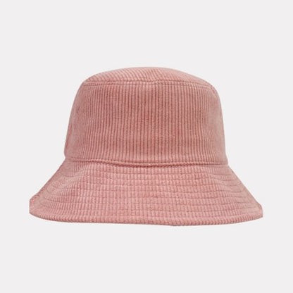 Plain Corduroy Bucket Hat