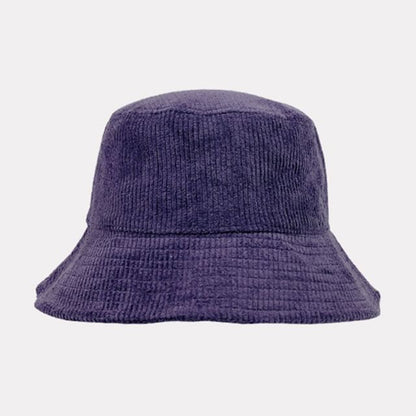 Plain Corduroy Bucket Hat