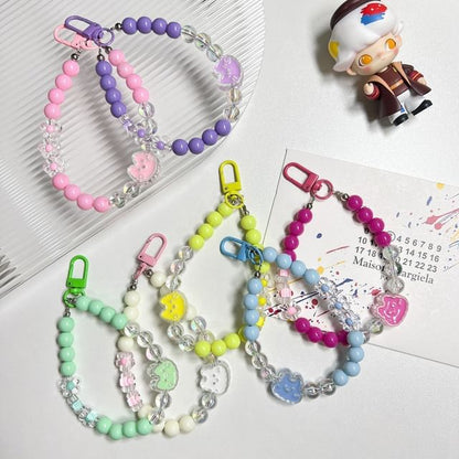 Phone Bead Rabbit Strap