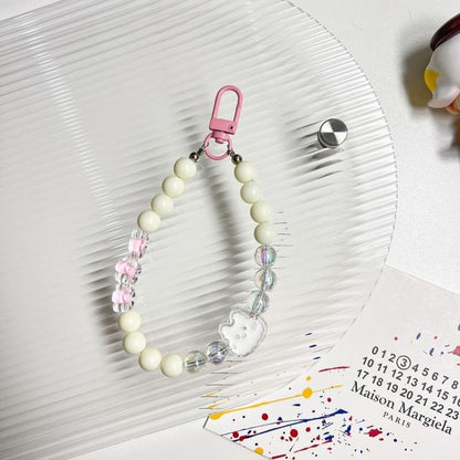 Phone Bead Rabbit Strap
